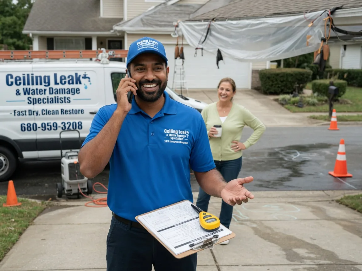 Ceiling Leak Cleanup Westlake, OH FAQs